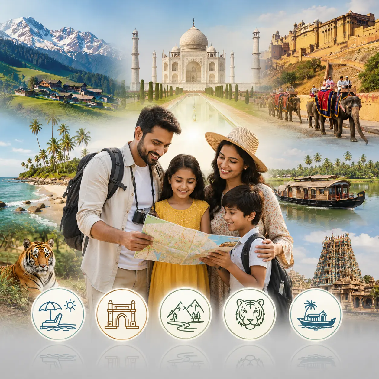 India holiday package destinations
